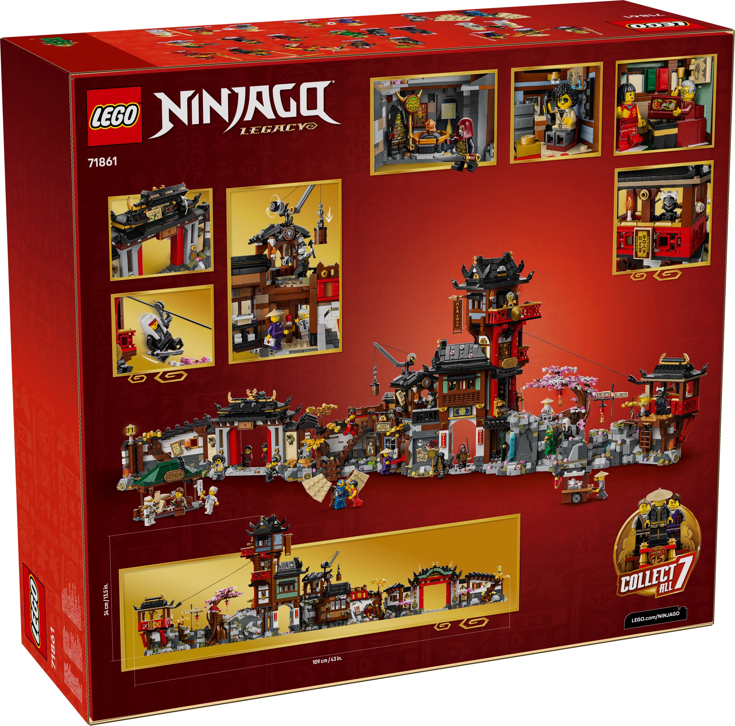 LEGO NINJAGO 71861 The Old Town revealed! | Brickset